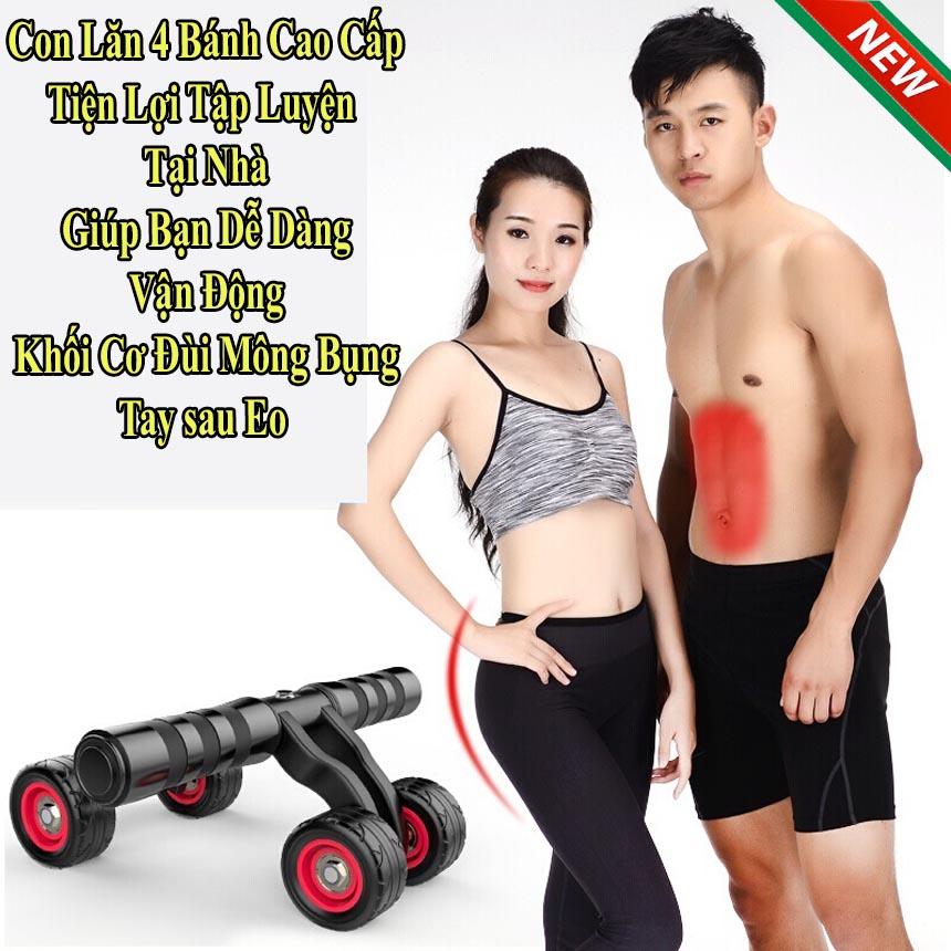 Nơi bán đồ tập GYM Nam Nữ nhập khẩu,đồ tập gym tại nhà giá rẻ,mua dụng cụ tập gym tại nhà,Nơi bán đồ tập GYM Nam Nữ nhập khẩu,Bai Tap Bung Hieu Qua,Con Lăn Tập Cơ Bụng 4 Bánh Giảm Mỡ Và Săn Chắc Vùng Bụng