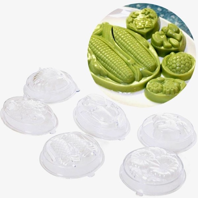 Combo 24 khuôn rau câu trái cây ngộ nghĩnh-Khuôn rau câu-khuôn tạo hình