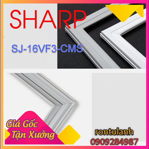 Ron tủ lạnh sharp model sj-16vf3-cms