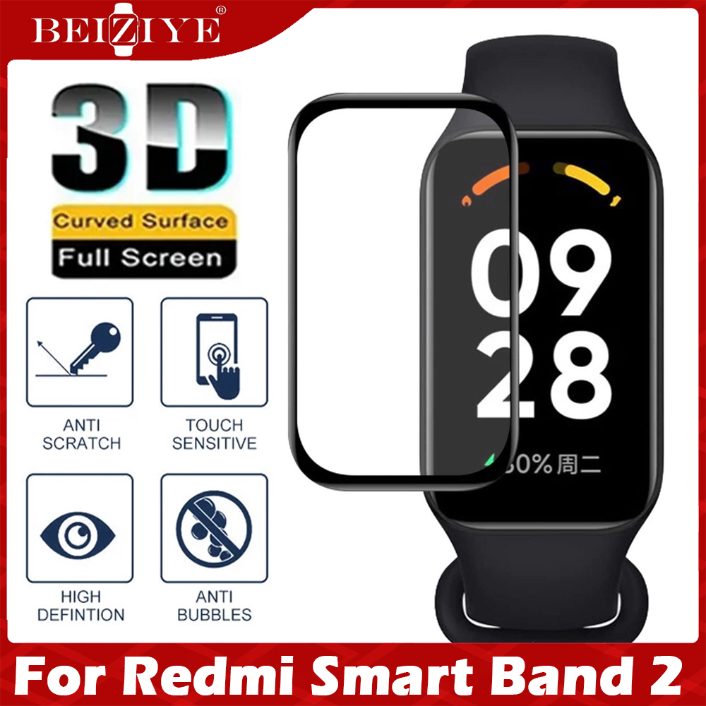 Tấm Bảo Vệ Màn Hình Cong 3D For Redmi Smart Band 2 Tấm Bảo Vệ Màn Hình Dây