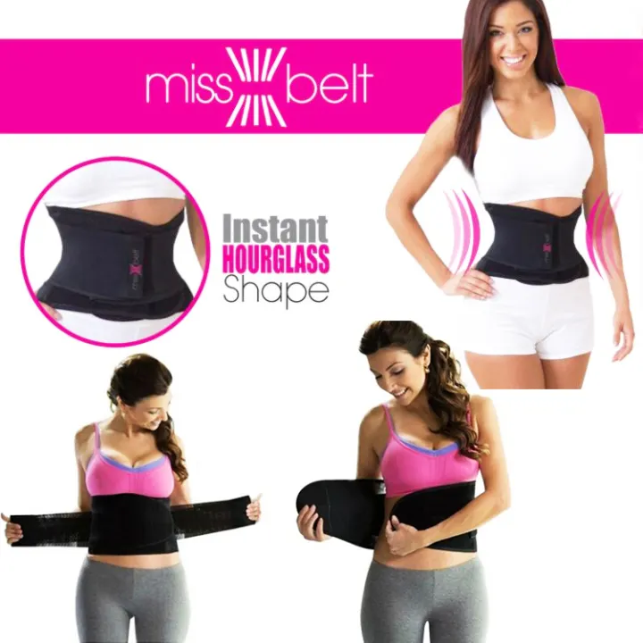 Đai nịt bụng Miss Belt giảm mỡ bụng và eo hiệu quả tiết kiệm , đại nịt bụngtập gym, thể thao, thể hình | Lazada.vn