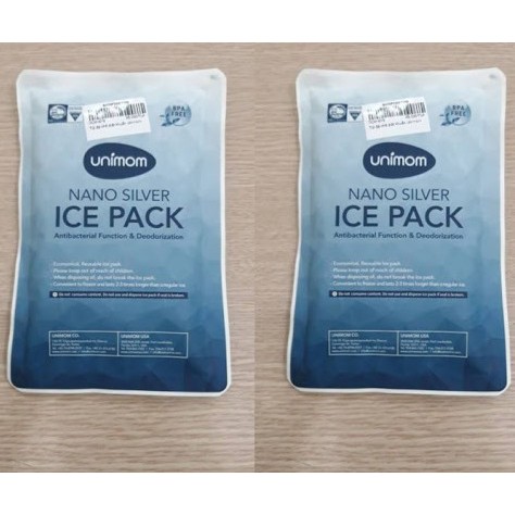 Combo 2 túi đá khô diệt khuẩn giữ lạnh sữa unimom um871857 nam4