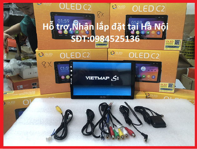 Màn hình android oled c2 new có quạt tản nhiệt,màn dvd oled c2 new mới nhất lắp sim 4g, 5g thu phát wifi ram 2g rom 32g 8core, màn oled c2 quạt tản nhiệt thế hệ mới nhất.