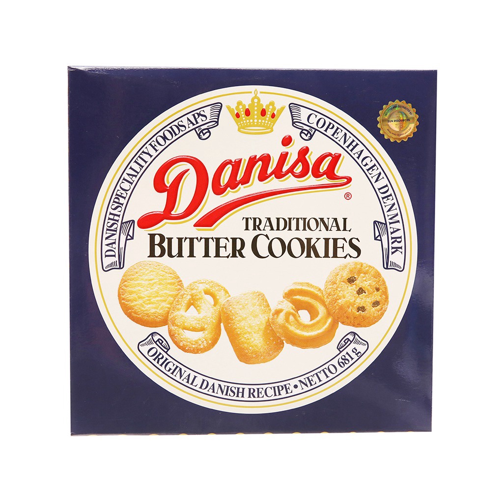 Bánh Quy Bơ Danisa (Hộp 681g)