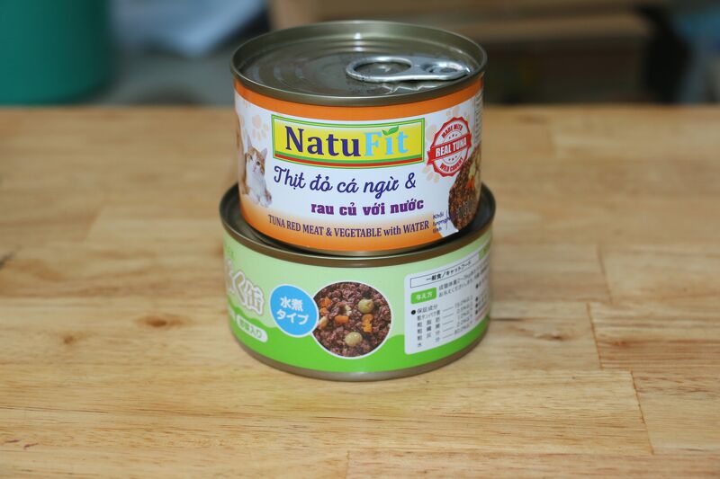 [HCM]Thức ăn ướt cho chó mèo Pate NatuFit - Cá Ngừ & rau củ Với Nước