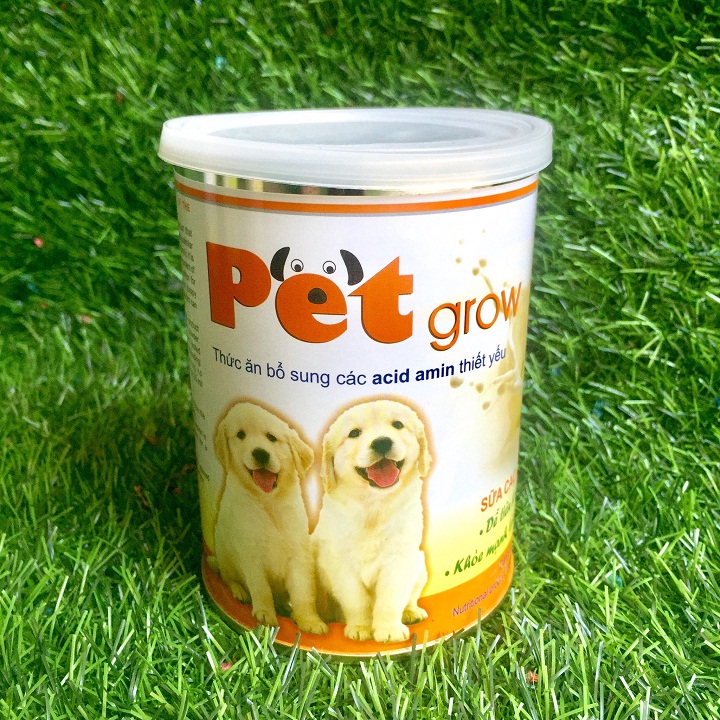 [ CÓ MÃ GIẢM GIÁ ] Sữa cao cấp dành cho chó trên 1 ngày tuổi Pet Grow an toàn, bổ dưỡng – Xudapet PG05