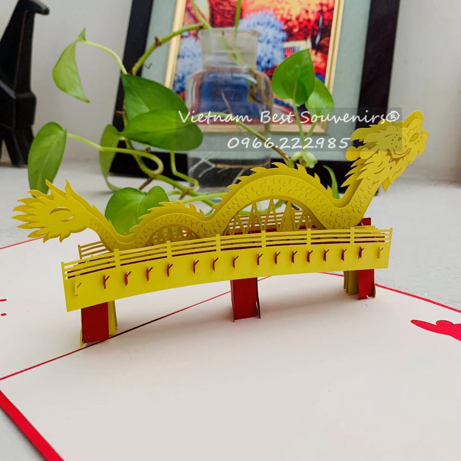 Thiệp nổi 3d hình ảnh việt nam - thiệp 3d cắt giấy, thiệp 3d pop up lưu niệm, 3d pop up cards