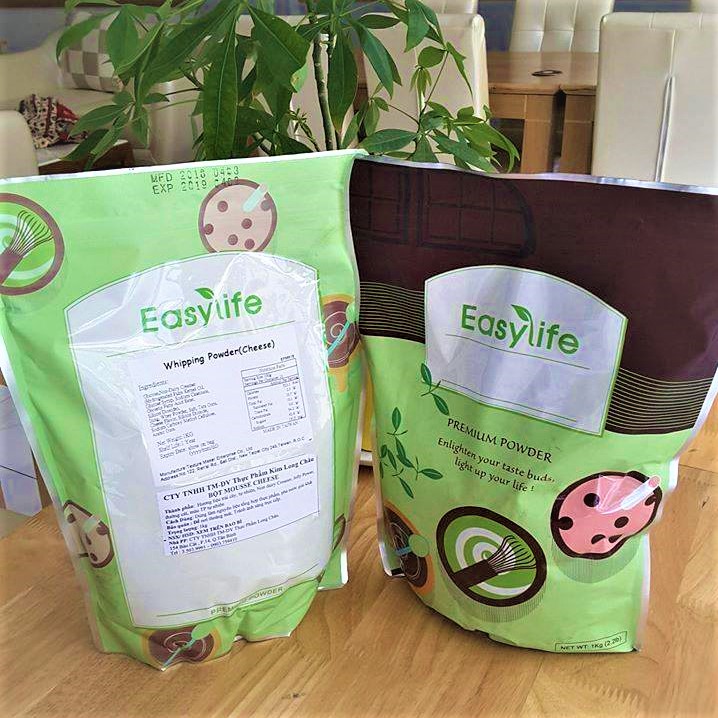 Bột Macchiato Kem Phô Mai Trà Sữa Easy Life vị Chesse Vàng 1kg