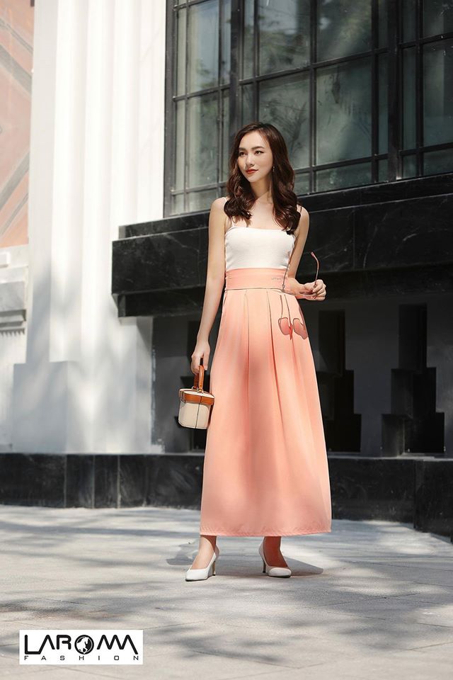 Quây Váy Chống Nắng LAROMA Chất vải làm mát, khử mùi, chống nắng chống tia UV