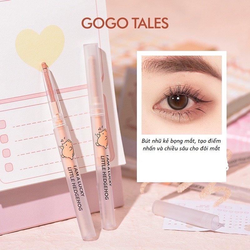 Bút nhũ kẻ bọng mắt Gogotales Light Sense Spirit
