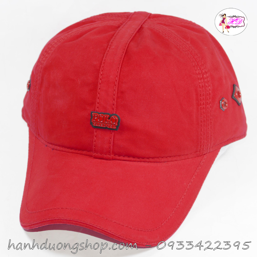 [HCM][ NHIỀU MÀU ] Mũ lưỡi trai nữ nón kết nam đẹp P.O.L.O mặt sặt to cùng sò to cao cấp chất liệu vải cotton đẹp thoáng mát phù hợp che nắng cực tốt