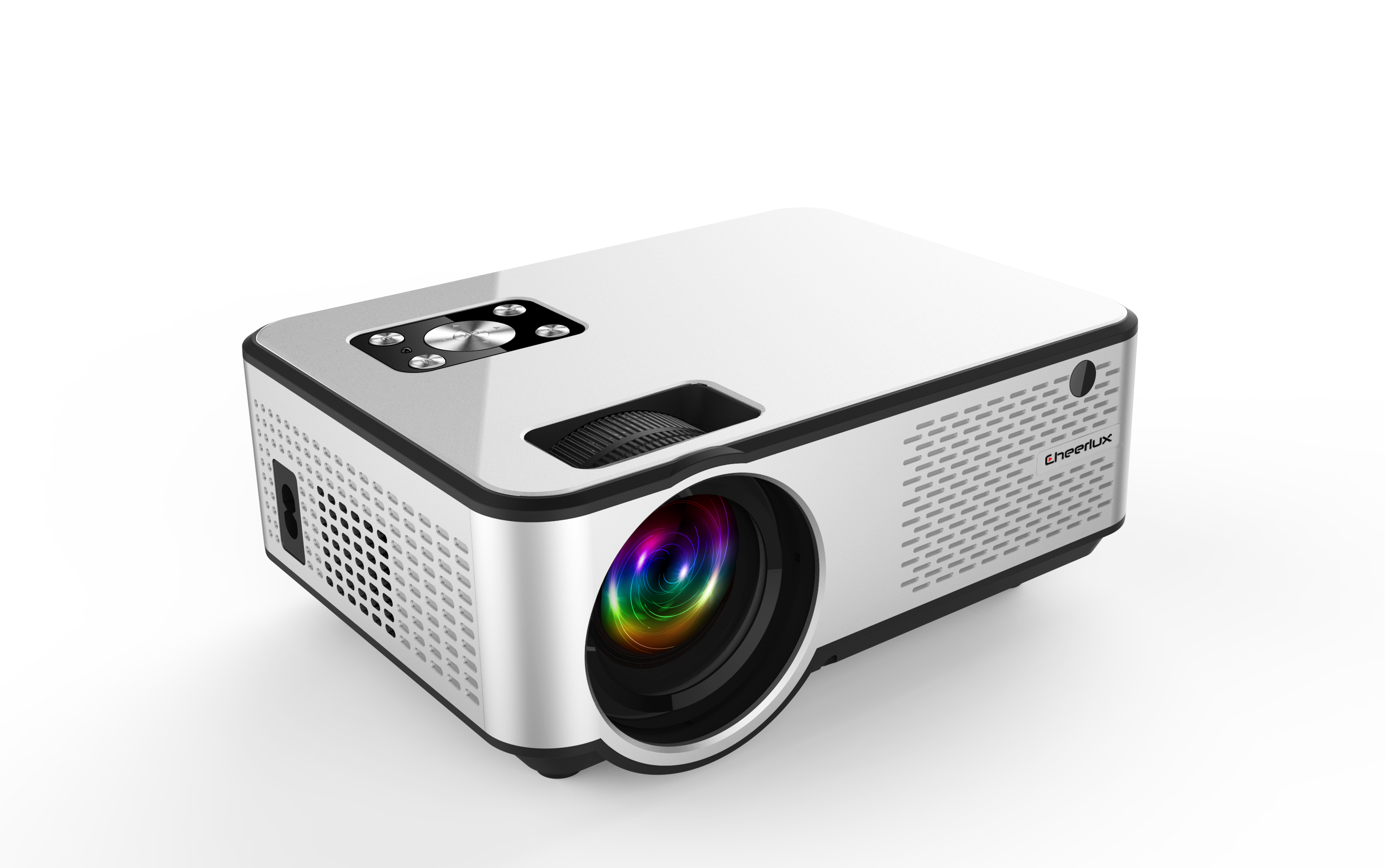 Máy chiếu Cheerlux C9 2800 lumens Máy chiếu projector mini cho gia đình