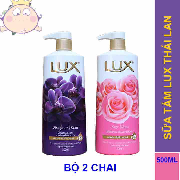 Combo 2 Chai Sữa Tắm Lux Thái Lan 500ml