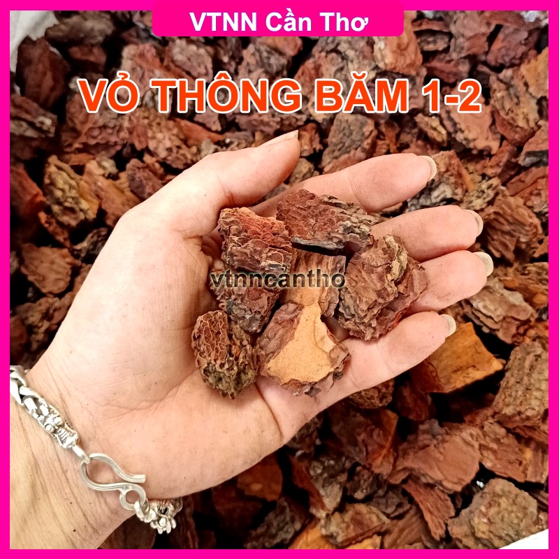 1kg vỏ thông đỏ trồng lan - vtnn cần thơ