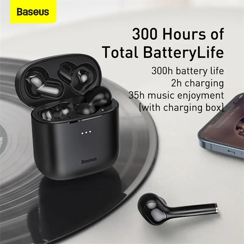 Tai nghe TWS Baseus Encok W06, tai nghe không dây BT5.0 chống ồn chủ động, âm thanh cao cấp chất lượng tuyệt vời, đẳng cấp người dùng.