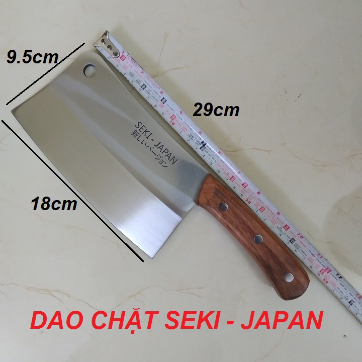 Dao chặt SEKI Nhật Bản Siêu Bền Đẹp Nặng 700gr dài 29cm