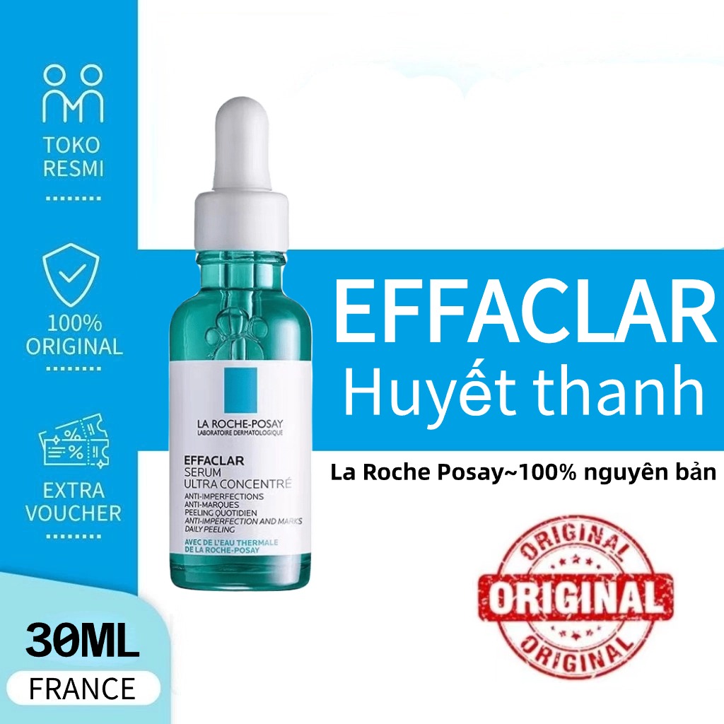 Dưỡng chất giảm mụn 3 tác động LaRoche-Posay Effaclar Serum 30ml