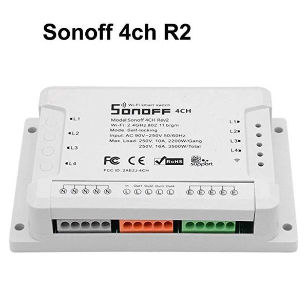 Công tắc thông minh 4 kênh Sonoff 4CH R2