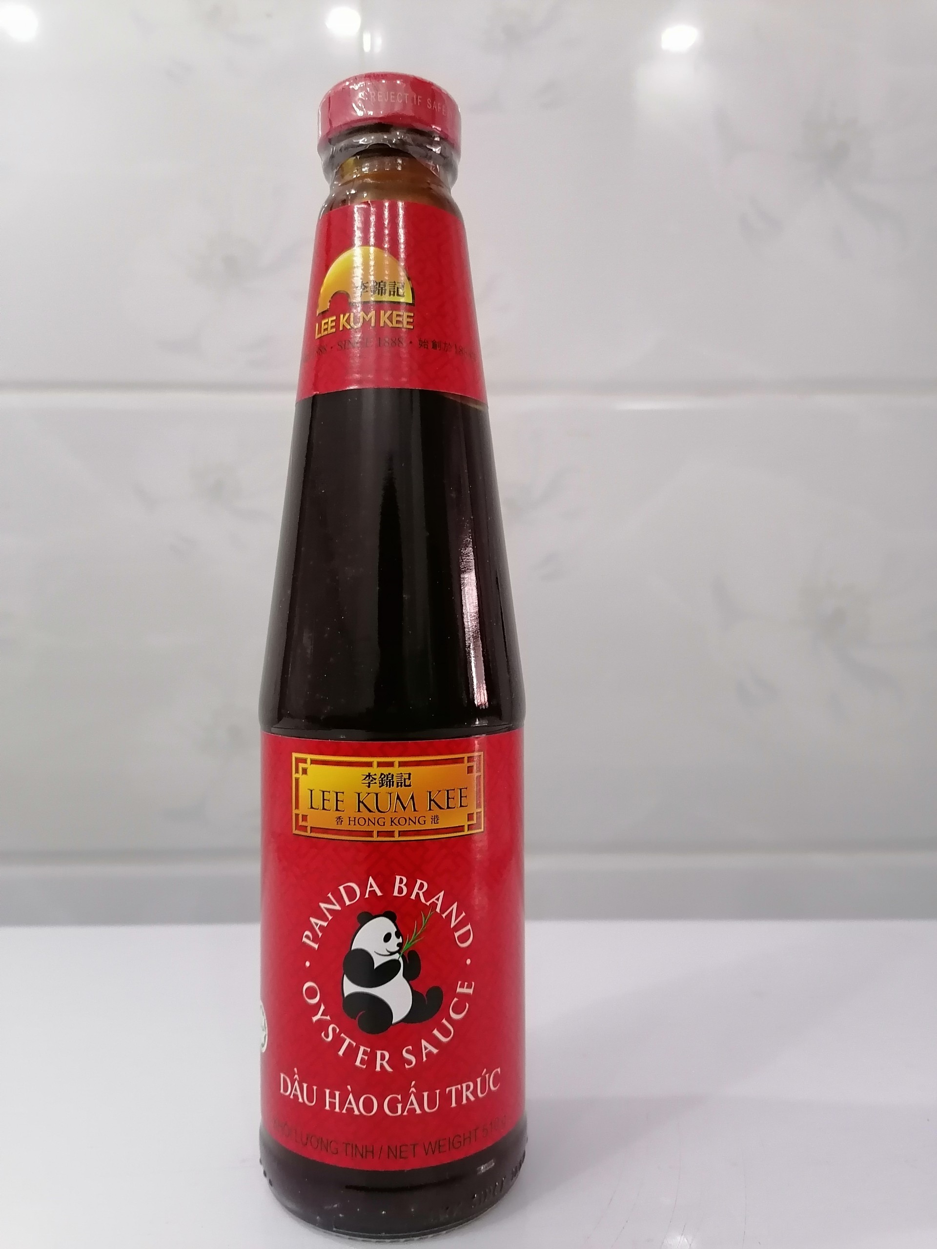 [510g] Dầu hào Gấu Trúc [Malaysia] LEE KUM KEE Panda Brand Oyster sauce (halal) (hty-hk)