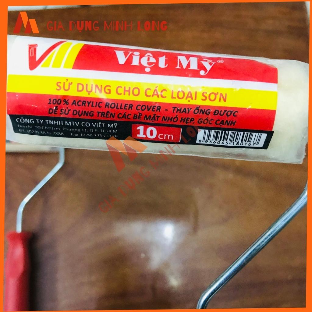 Lăn sơn dầu, sơn nước mini thương hiệu Việt Mỹ, rulo 6cm và 10cm