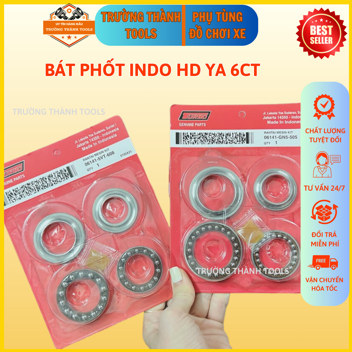 Bát phốt indo honda, yamaha xe máy honda và yamaha hàng nhập khẩu indo cao cấp - trường thành tools