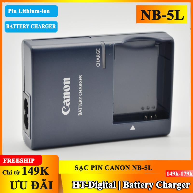 Sạc pin máy ảnh canon nb-5l cb-2lxe