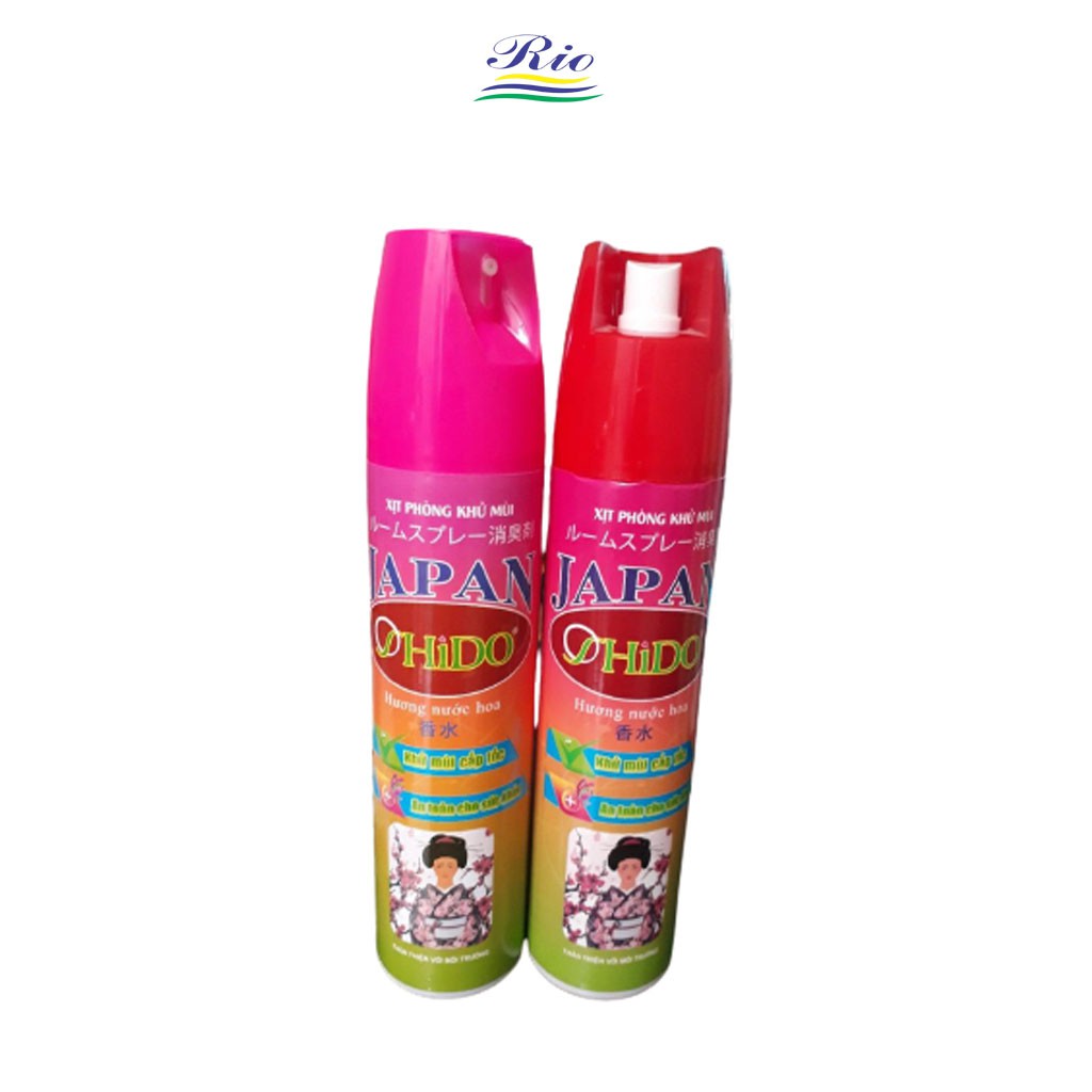 [HCM][Lấy mã giảm thêm 30%]Xịt Khử Mùi Xịt Phòng RIOTEX Cho Nhà Nghỉ Khách Sạn Homestay - Oshido 330ml