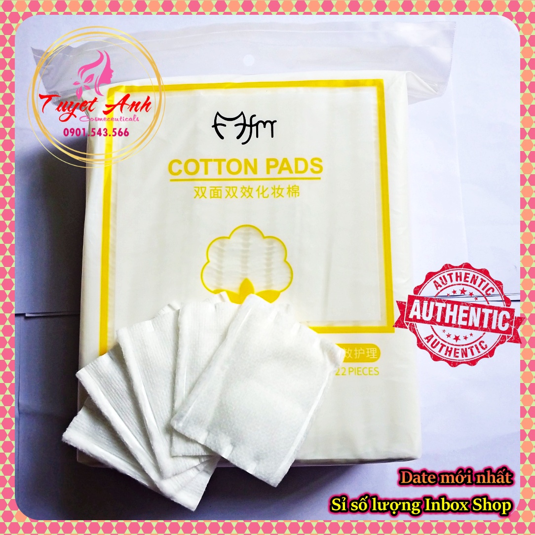 [HCM]Bông tẩy trang Cotton Pads 222 miếng - Miniso 1000 miếng Nhật