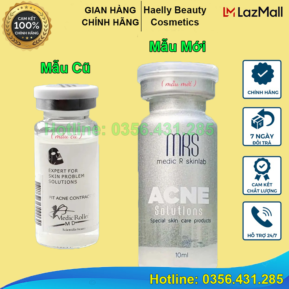 SERUM MỤN TRẮNG MEDIC ROLLER 10ml – PHIÊN BẢN NÂNG CẤP