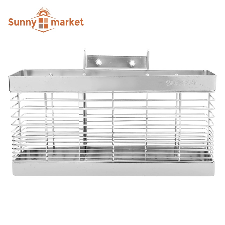 Ống đựng đũa ba ngăn inox SUS 304 cao cấp, kệ đựng đũa ba ngăn sang trọng
