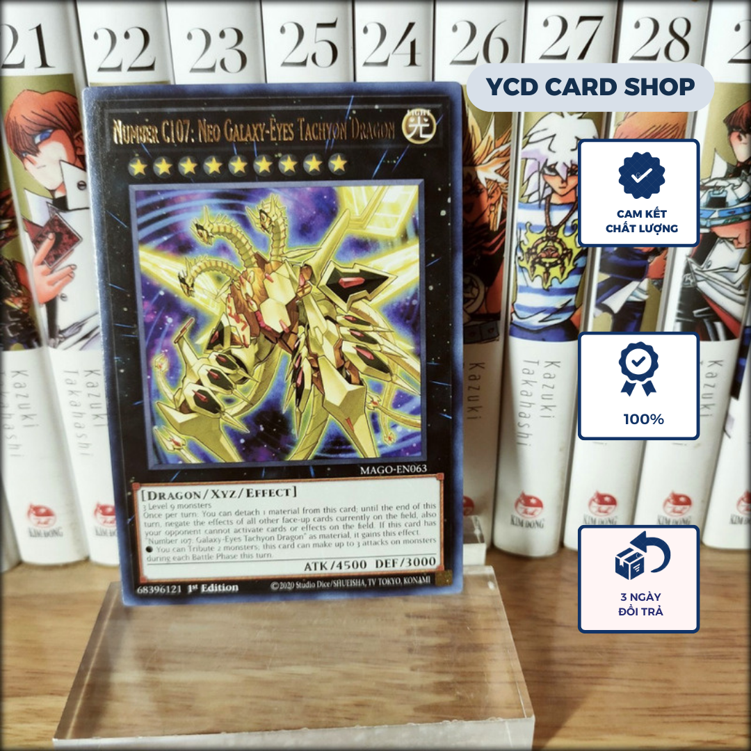 Thẻ bài Yugioh chính hãng  Number C107 – Rare
