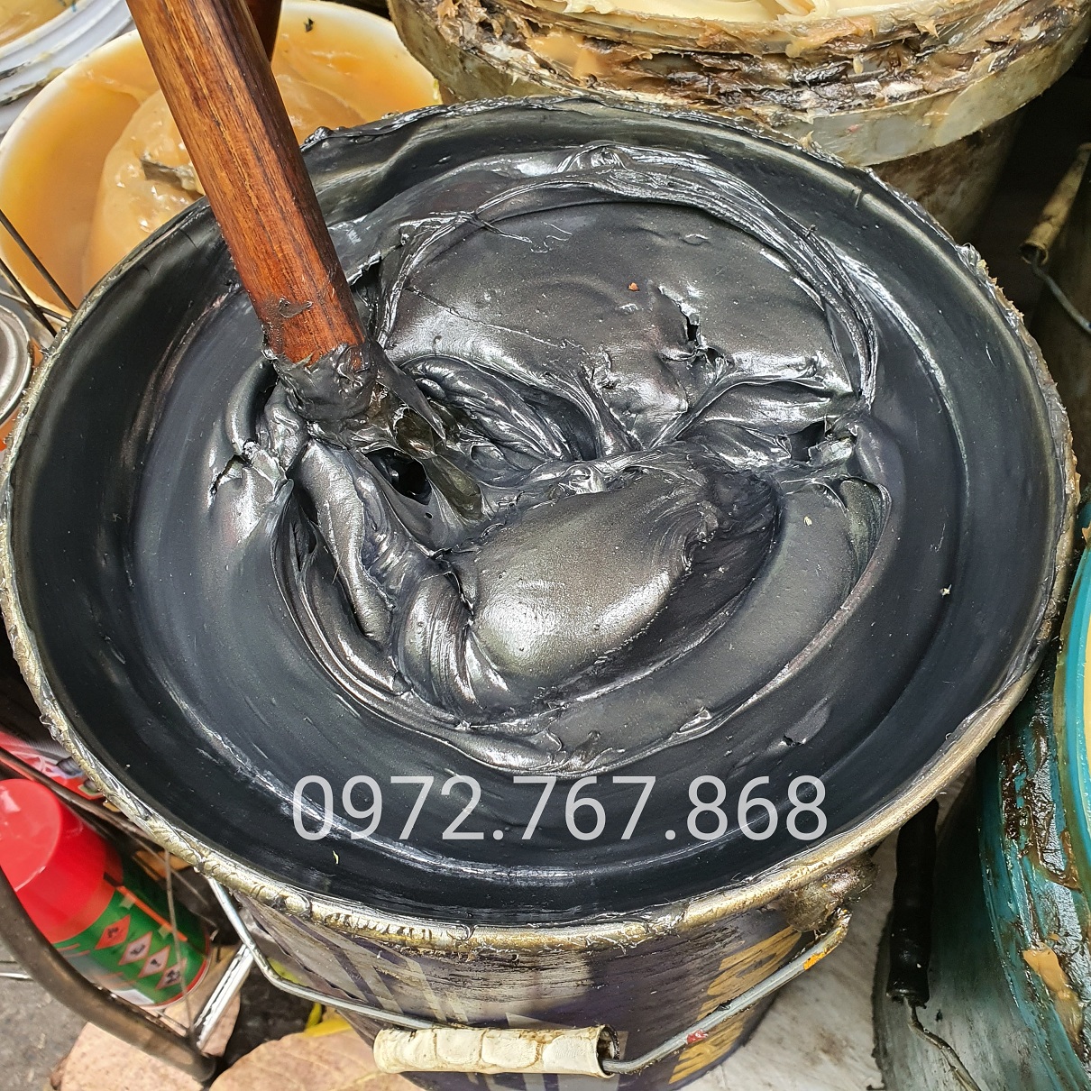 Mỡ bôi trơn Mannol EP-2 Multi-Mos2 Universal Grease hàng nhập khẩu Đức chịu áp xuất cực cao, kháng nước