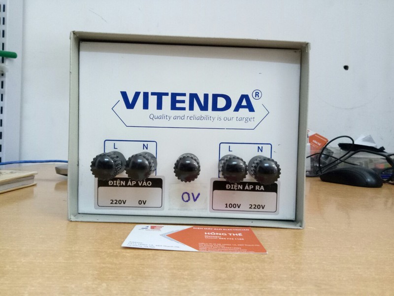 Biến áp cách ly 2000VA hàng dây đồng cao cấp