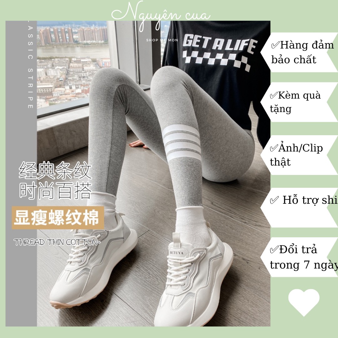 Quần legging tăm quần tom nữ cực chất hàng đẹp
