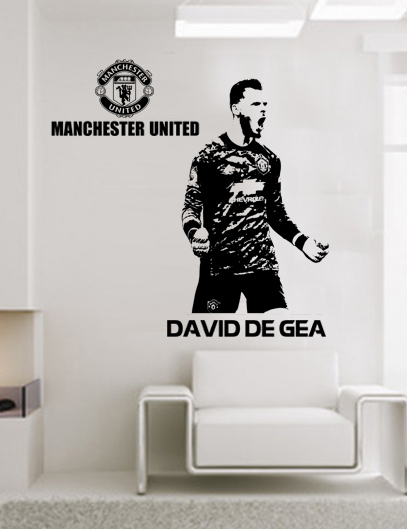 Decal dán tường chống thấm size lớn David De gea