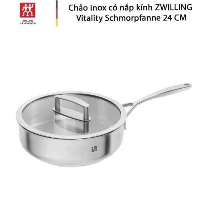 Chảo inox ZWILLING Vitality Schmorpfanne 24cm