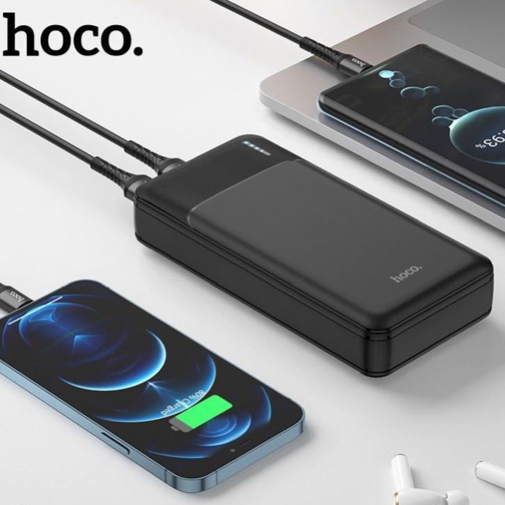 Sạc dự phòng 20.000mah hoco su02 chính hãng 2 cổng ra sạc dự phòng hoco 20000 mah chính hãng - pin sạc dự phòng điện thoại 20000 mah - hỗ trợ sạc nhanh tích hợp đèn pin - bảo hành 1 năm