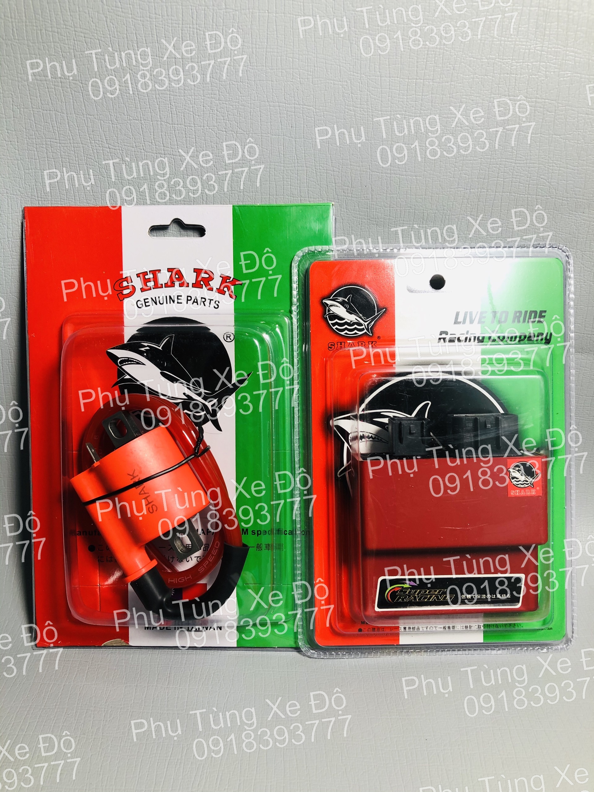 IC + Mobin sườn Shark Ex135 mở tua