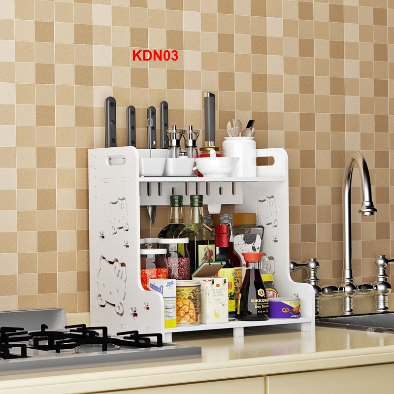 Kệ gia vị để đồ nhà bếp- kệ nhà bếp đa năng- viendong adv