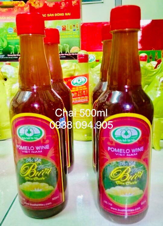 Nước Bưởi lên men - Cặp chai nhựa 500ml
