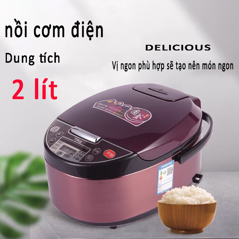 dung tích lớn 2 lít, menu đa chức năng, Hẹn giờ 24 tiếng, bảo hành 3 tháng,nồi cơm điện,noi com đien,nồi,nồi cơm điện tử,nồi cơm điện giá rẻ,nồi điện,Bảo hành 12 tháng