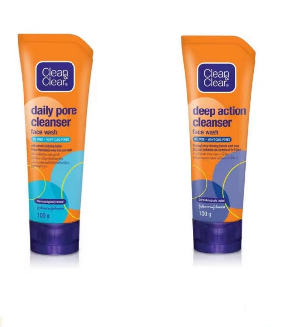 Sữa rửa mặt clean & clear ngừa mụn chống nhờn tác sạch sâu lỗ chân lông 100g