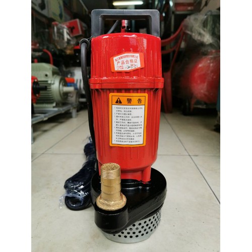 Máy bơm chìm bơm tõm đỏ 370w 220v ống ra f25 hàng dây đồng