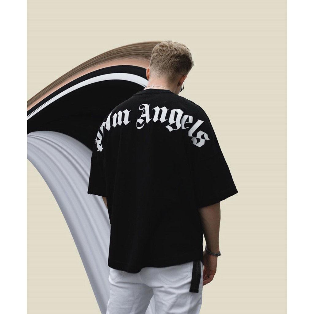 Áo thun stee palm angles b&w unisex trumunisex