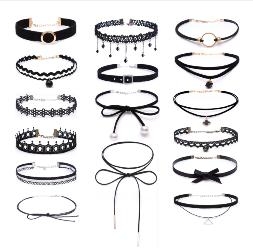[HCM]Combo 8 vòng cổ nữ choker cho nàng cá tính kèm video