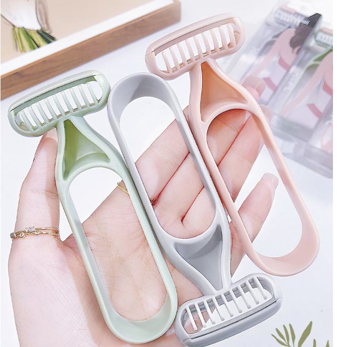 Combo 2 dụng cụ cạo lông lưỡi dao cạo nhẹ nhàng mẫu mới 2022