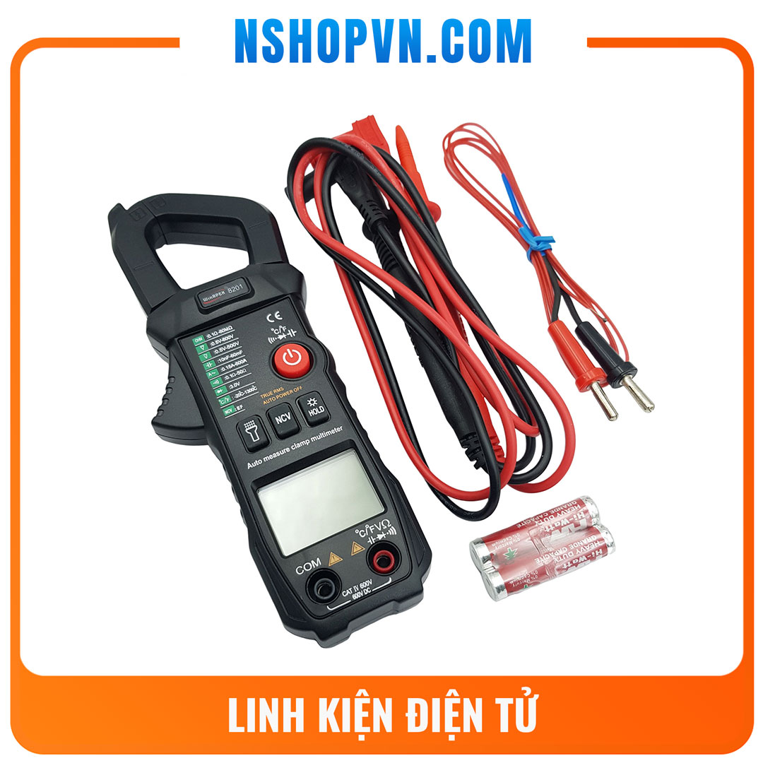 Đồng hồ ampe kìm tự động winapex 8201