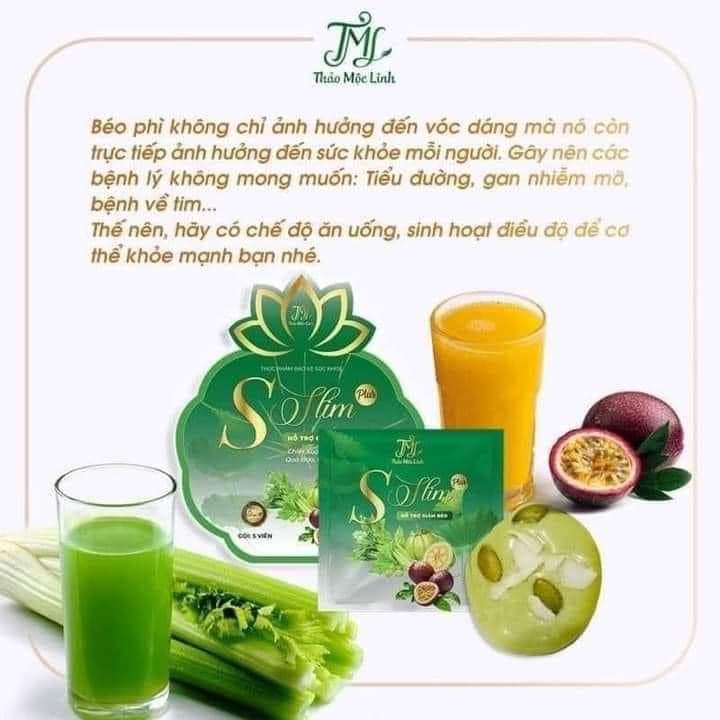 Dáng đẹp cùng 5 túi kẹo giảm cân sslim plus - thảo mộc linh tặng 5 túi detox. shop subo