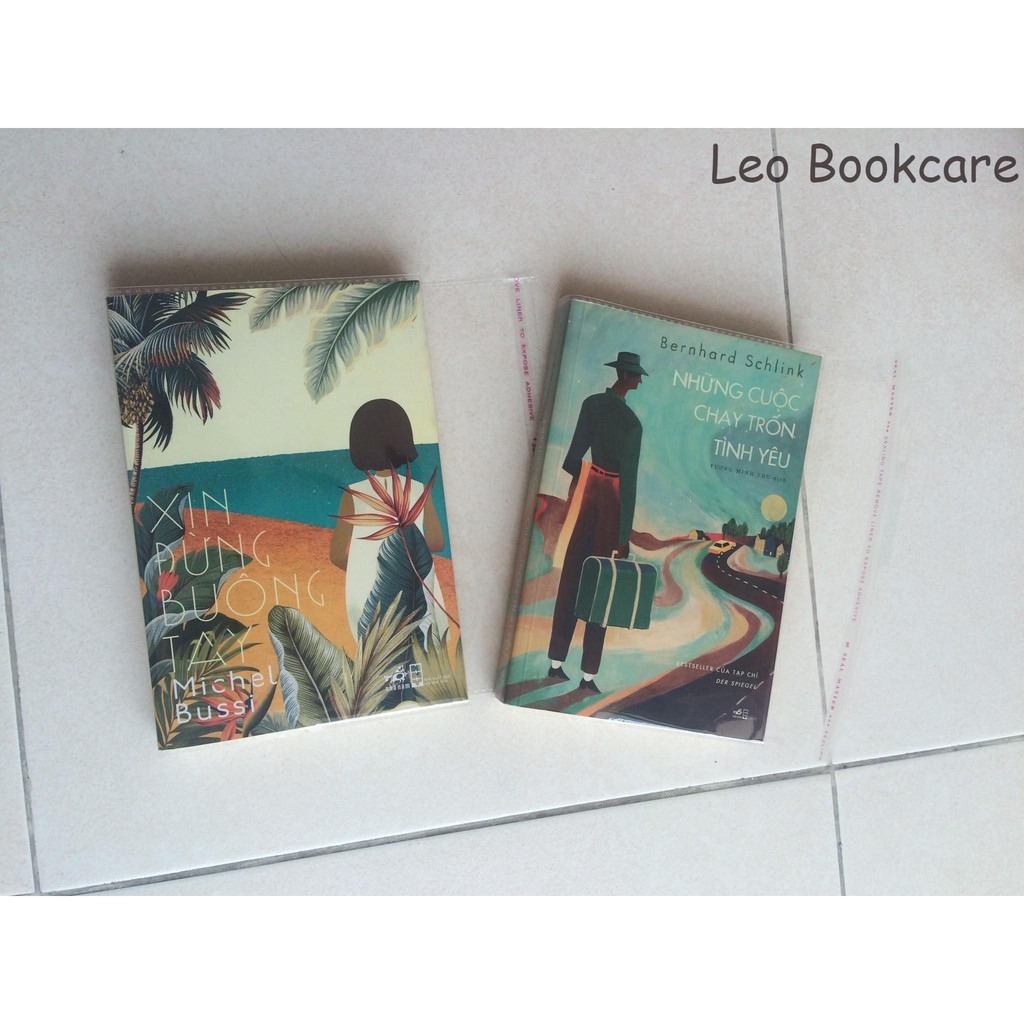 10 cái Bao bì bọc bìa Sách tiểu thuyết truyện chữ Light Novel Truyện khổ to. Leo Bookcare HOT SALE