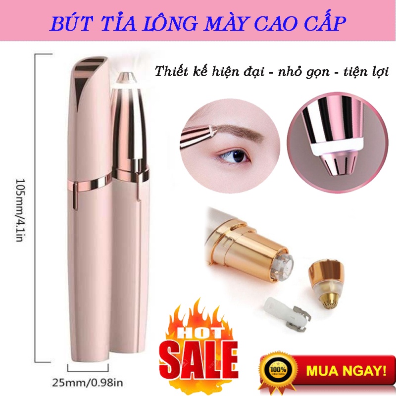 Bút tỉa lông mày - máy tỉa lông mày cao cấp nhỏ gọn